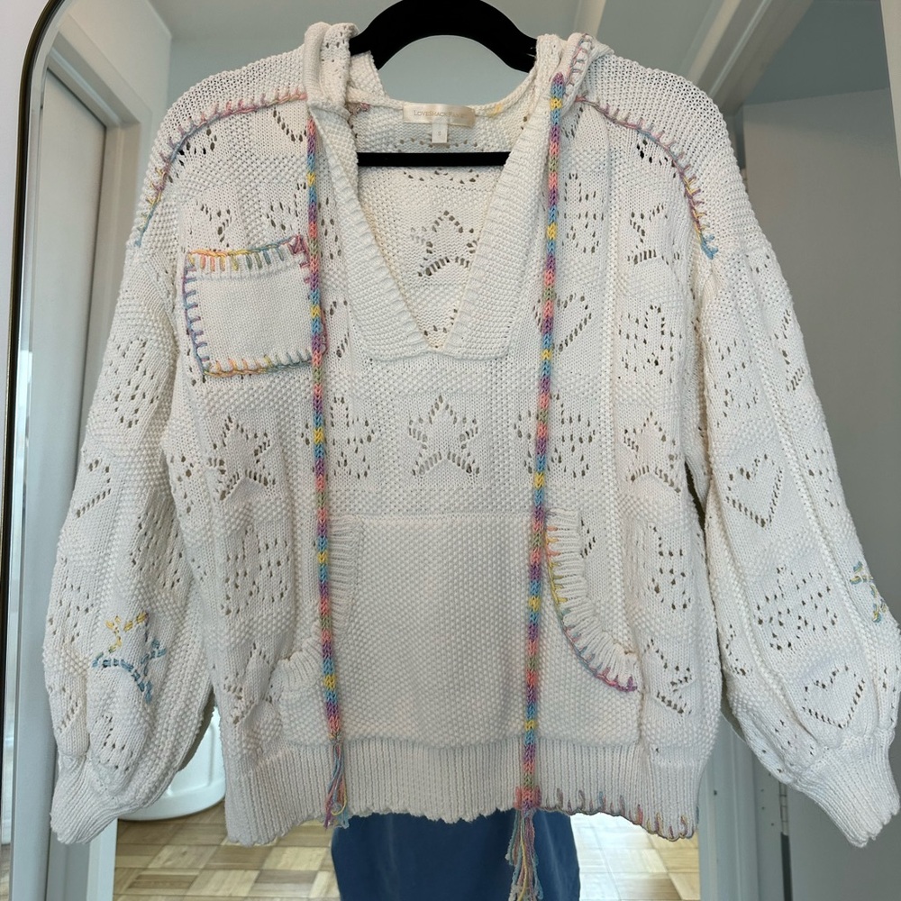 LoveShackFancy pullover sweater - size s